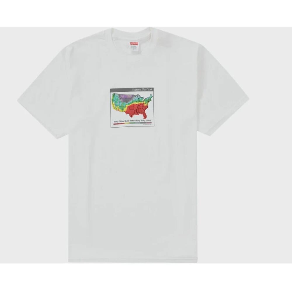 Supreme Weather Tee - White (FW23)*NEW*Size XL*NEW